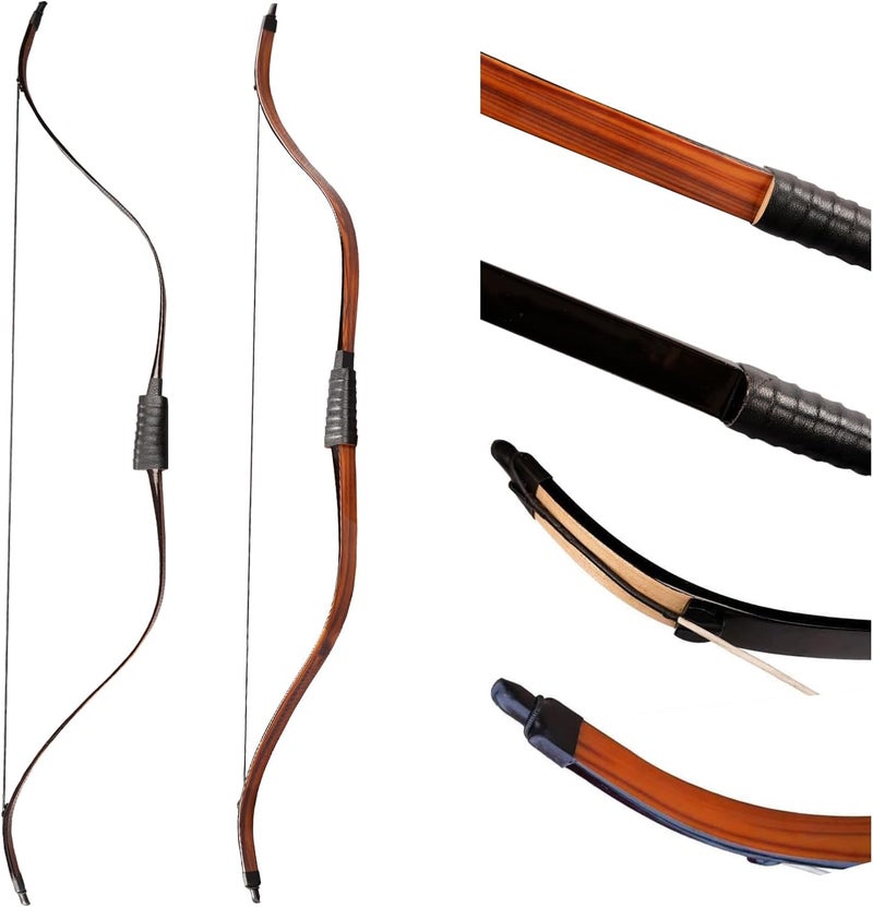 PMZ Archery Recurve Korean Bow High-Performance Horseback Hunting Right Left Hand Traditional Bow for Beginner Adults Teenagers - Image 1